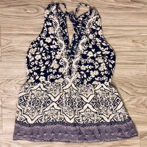 Angie Floral Dress Tank Top